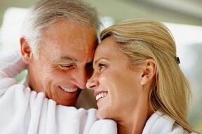 среќен човек кој си ја зголеми потенцијата после 50